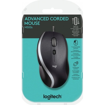 Logitech M500s Advanced Corded Mouse 910-005784