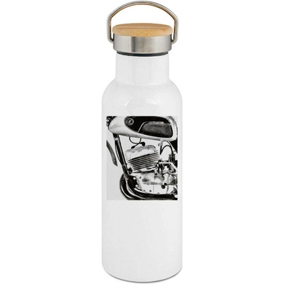 123TRIKO termoska ČZ 400 Motocross nádherný detail 500 ml motorka