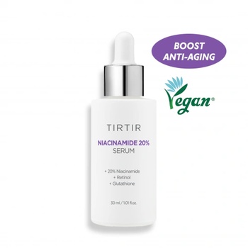TIRTIR Niacinamide 20% Serum - Озаряващ серум против бръчки със стягащ ефект