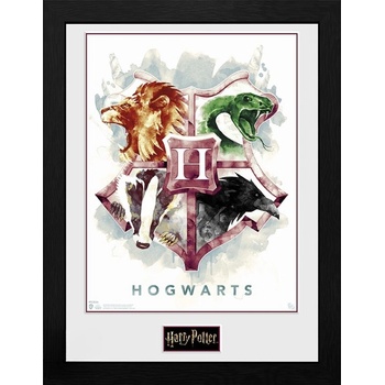 GBEye HARRY POTTER - Framed print "Hogwarts Water Colour" (30x40) (PFC3034)