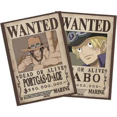 ABY STYLE Darčekový set One Piece - Wanted Sabo & Ace