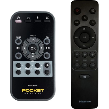 GENERAL Hisense en212fd1h, hwt0046462, hs212f, h216, hs219, ax3125h, ax5100g - дистанционно управление дубликат (en212fd1h, hwt0046462, hs212f, h216, hs219, ax3125h, ax5100g)