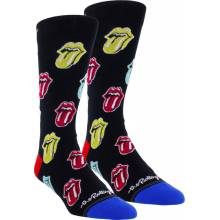 Perri´s Sock ponožky THE ROLLING STONES MULTI COLOR TONGUES RSC101-001 BLACK