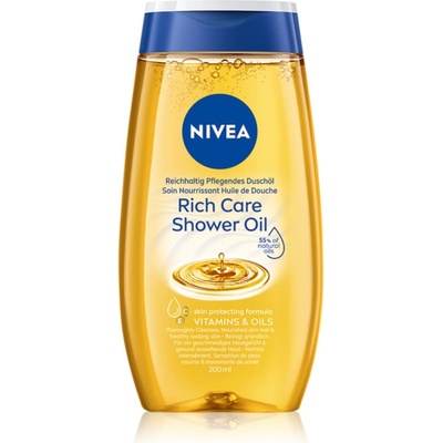 Nivea Rich Care душ-масло с грижа за тялото 200ml