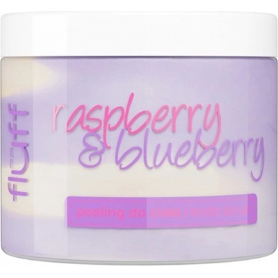 Fluff Скраб за тяло - Боровинка и малина FLUFF Body Scrub Raspberry & Blueberry (684277)