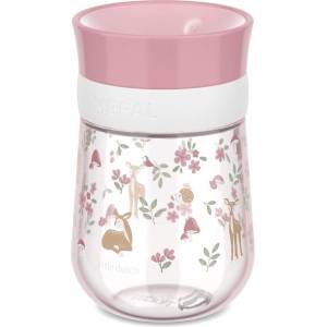 Mepal Светлорозова пластмасова детска чаша 300 ml Fairy Garden by Little Dutch - Mepal (108018565406)