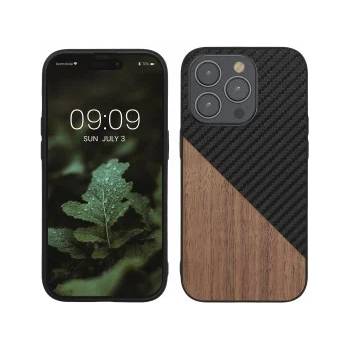 Image 1 of kwmobile Твърд калъф за Apple iPhone 14 Pro - тъмнокафяв