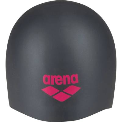 Arena Шапка за плуване Arena Long Hair Cap Swim cap - Asphalt / Pink - размер One Size (581-0228-0611)