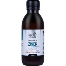 Adelle Davis Lipozomálny Zinok s Vitamínom C 15 mg 200 ml