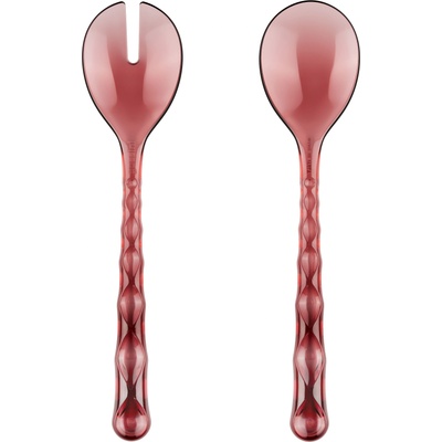 Guzzini Прибори за салата Vanity виолетово-розови (129600TE280)