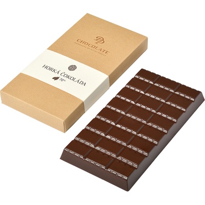 DP chocolate Tabuľková čokoláda ART horká 70% 0,6 kg