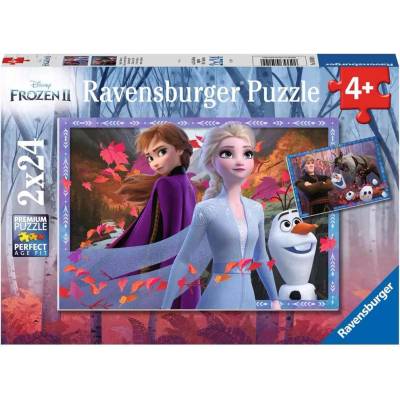 Ravensburger - Puzzle 2x24 Frozen II - 40 - 99 piese