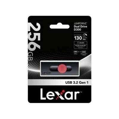 Lexar JumpDrive Dual Drive D300 256GB USB 3.2 (LJDD300256G-BNBNG)