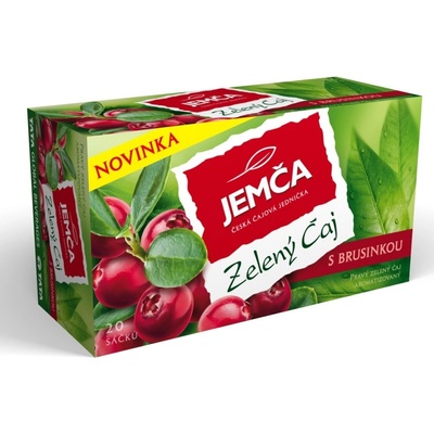 Jemča zelený čaj s brusinkou 30 g