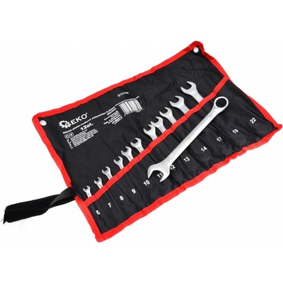 Geko Sada očkoplochých klíčů 12 ks 6-22mm G11154