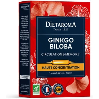 Diétaroma Гинко Билоба, 20 ампули за пиене x 10 ml | Dietaroma (518249 (151824))