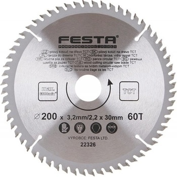 Festa pilový kotouč SK 200/3,2/30 z60