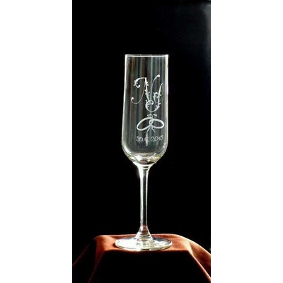 Rytiskla.cz SVATEBNÍ SKLENIČKY ikc VZ032.2m.p.d. 200 ml