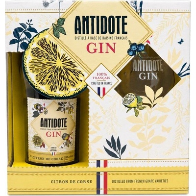 Antidote Gin Citron de Corse 40% 0,7 l (dárkové balení)