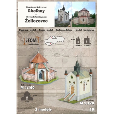 Sada dvoch hrobiek Gbeľany a Želiezovce