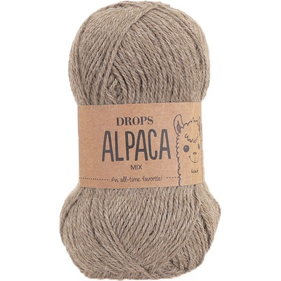 Příze DROPS Alpaca mix 0618 - nugátová