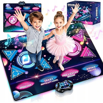 Lean Toys Podložka hudební taneční bluetooth 5 režimů