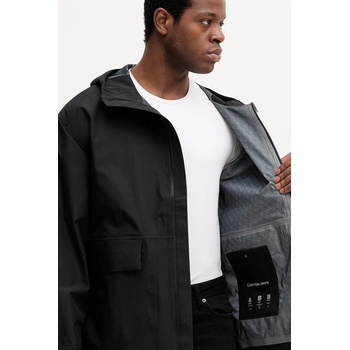 Calvin Klein Jeans Яке Calvin Klein Jeans в черно преходен модел с уголемена кройка LV04RC509G (LV04RC509G)