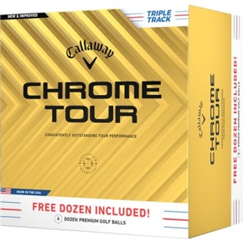 Callaway Chrome Tour 24 Triple Track bílé 48 ks