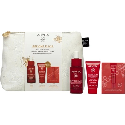 APIVITA Beevine Elixir Gift Pouch коледен подаръчен комплект за стягане на кожата