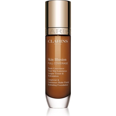 Clarins Skin Illusion Hydrating Foundation високо покривен фон дьо тен цвят 118N 30ml
