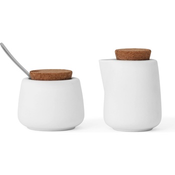 Viva Scandinavia Каничка за мляко и захарница Nicola с лъжичка бяла (V36302)