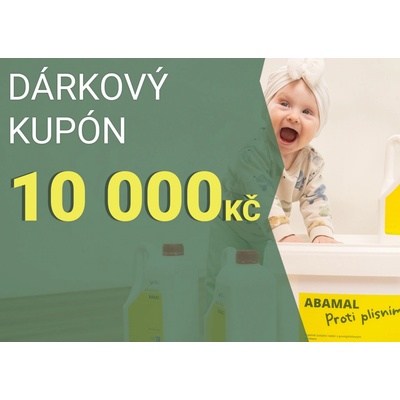 Dárkový kupón v hodnotě 10 000Kč