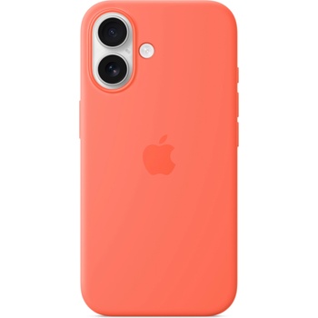 Apple iPhone 16 Silicone Case with MagSafe - Tangerine (MDGN4ZM/A)