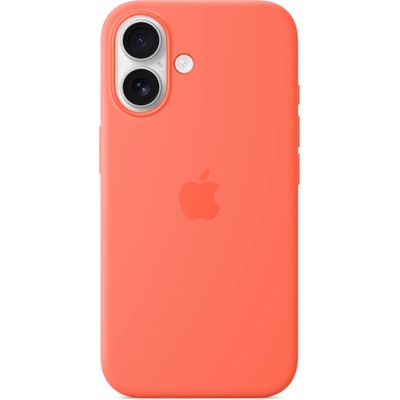 Apple iPhone 16 Silicone Case with MagSafe - Tangerine (MDGN4ZM/A)