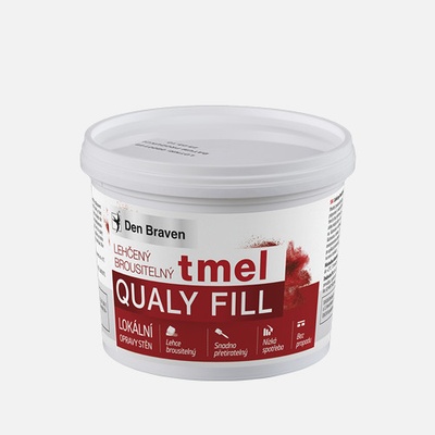 Debbex 00302BD Qualy Fill Lehčený brousitelný tmel 250 ml bílá – Hledejceny.cz