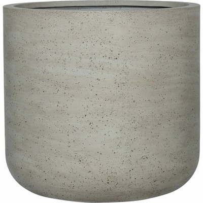 Pottery Pots květináč kulatý Jumbo Charlie S, Beige Washed světle béžová, Urban, materiál Ficonstone, 73 x 69,5 cm