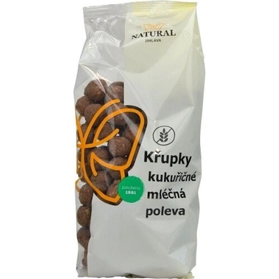 Natural Jihlava Chrumky kukuričné mliečna poleva 140 g