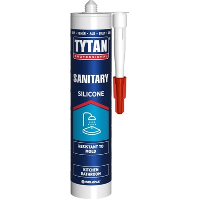Tytan silikon sanitární 280 ml transparentní