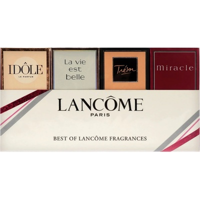Lancôme Best Of Lancome EDP Trésor 7,5 ml + EDP Idole 5 ml + EDP La Vie Est Belle 4 ml + EDP Miracle 5 ml dárková sada