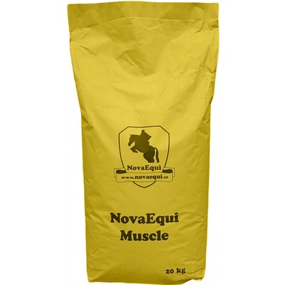 NovaEqui Muscle müsli pro tvorbu svalové hmoty 20 kg – Zboží Mobilmania