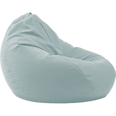 PUFRELAX Пуф, круша, Nirvana Grande - Light Mint, Перящ се калъф, Пълнеж от Полистиролни перли, 320л (PUF-G-NGR-PT-LM)