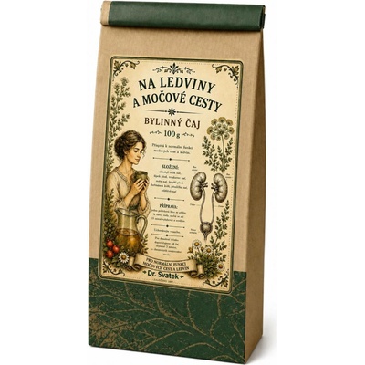 Dr. Svatek Na ledviny a močové cesty bylinný čaj 100 g