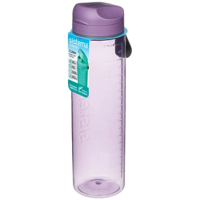 Sistema Hydrate Tritan Flip Top 1 l Цвят: лилав