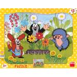 Dino - Puzzle Krtko záhradník 12 dielikov - 1 - 39 piese