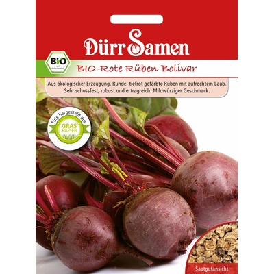Dürr Samen BIO červená repa Bolivar - 1 bal.