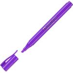 Faber-Castell Маркер Faber-Castell 38, виолетов, от 1 до 4mm, за маркиране на текст