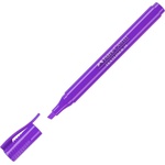 Faber-Castell Маркер Faber-Castell 38, виолетов, от 1 до 4mm, за маркиране на текст