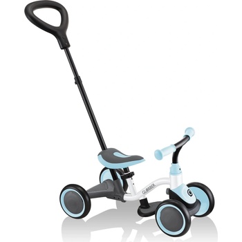 Odrážadlo a 3v1 GLOBBER biela pastelovo modrá