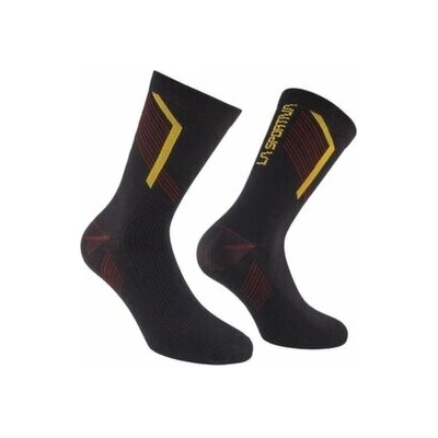 La Sportiva FLOW TRAIL SOCKS Čierna
