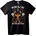 NOONEBRAND Тениска Родна Култура - 4XL, Black
